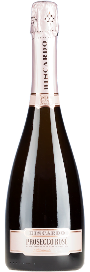 Biscardo Prosecco Spumante Brut Millesimato Rose